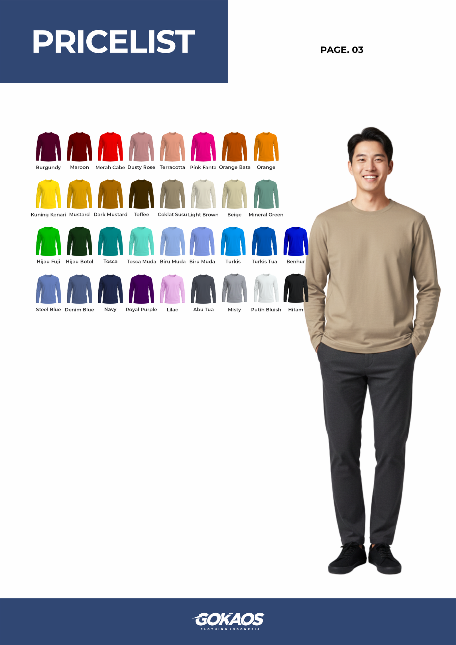 kaos polos panjang kaos polos panjang